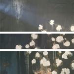 Black Cotton - GM 899
55" x 47"
Mixed Media on Triptych Canvas
Location:  Ann Connelly Fine Art,
Baton Rouge, Louisiana
